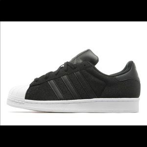 Adidas Superstar W Black shimmer